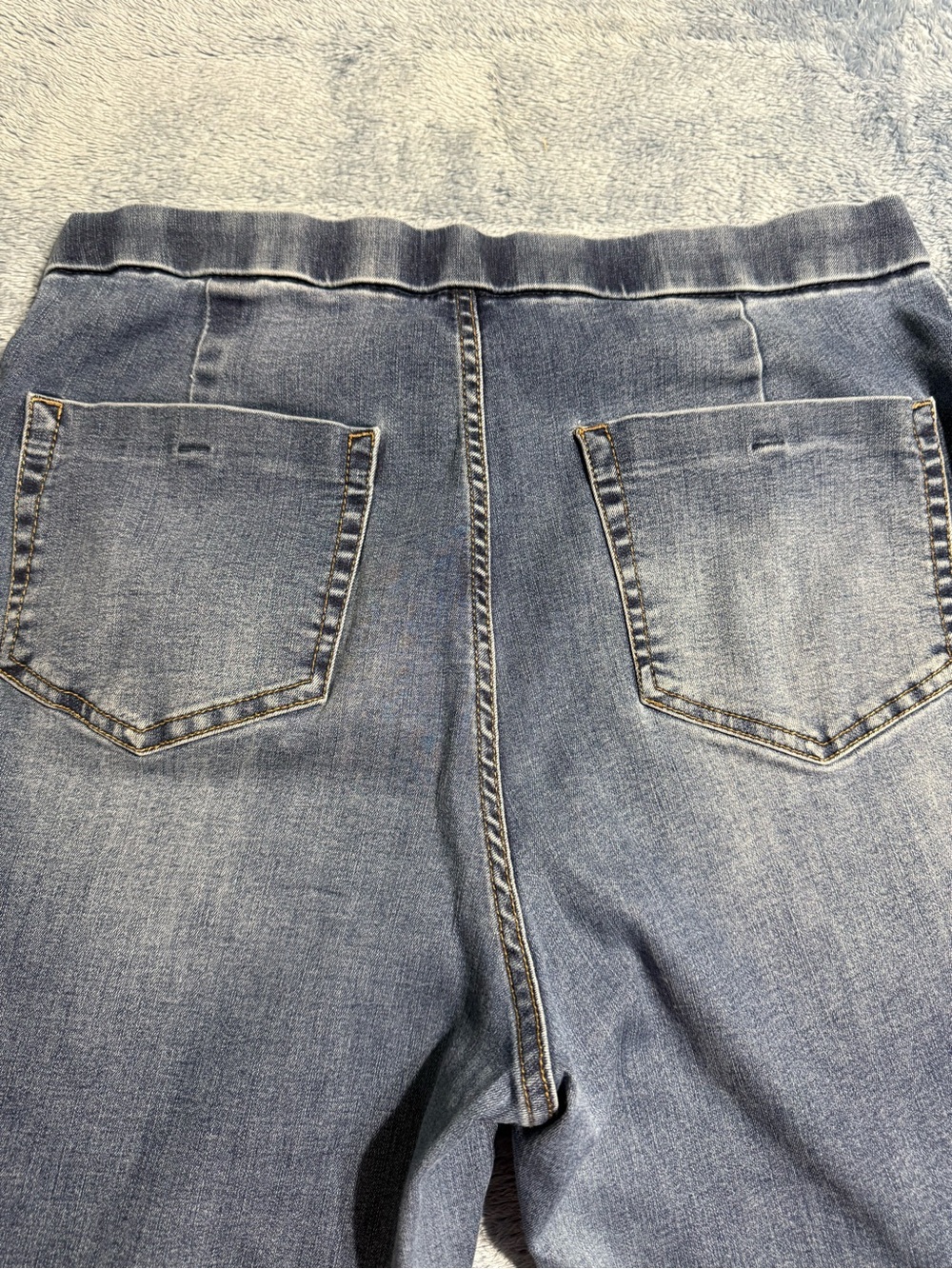 NOBO Light Blue Stretch Denim Jeggings with Back Pockets